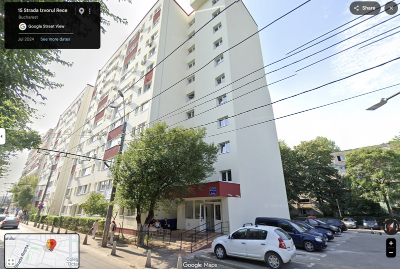 Izvorul Rece nr. 3, Constantin Brancoveanu, Sector 4.
